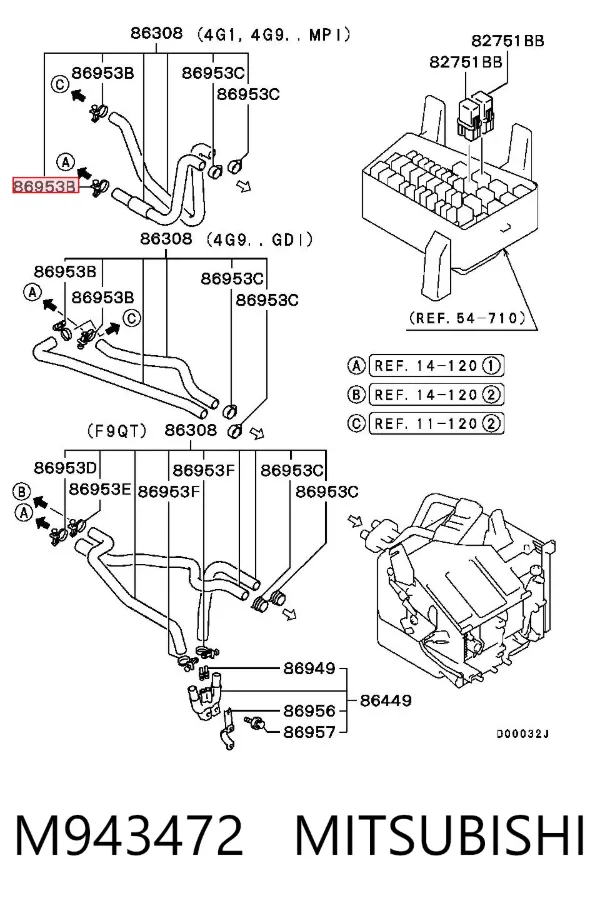  M943472 Mitsubishi