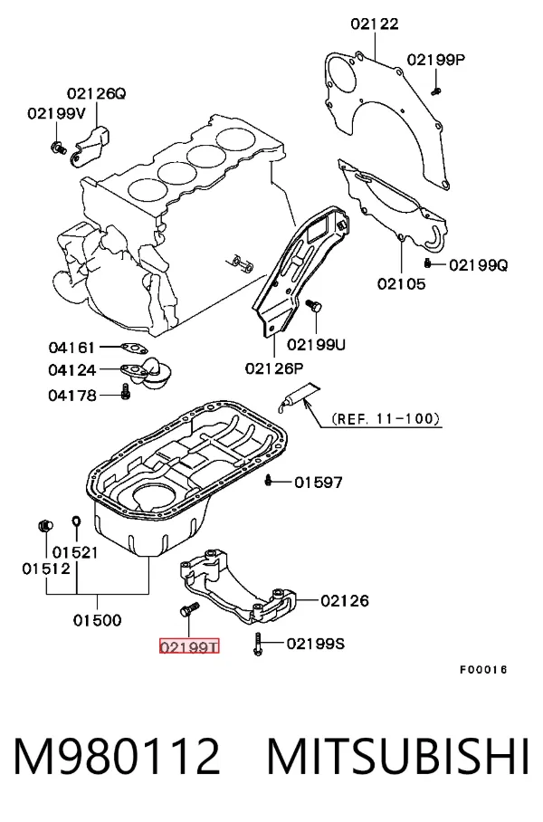  M980112 Mitsubishi