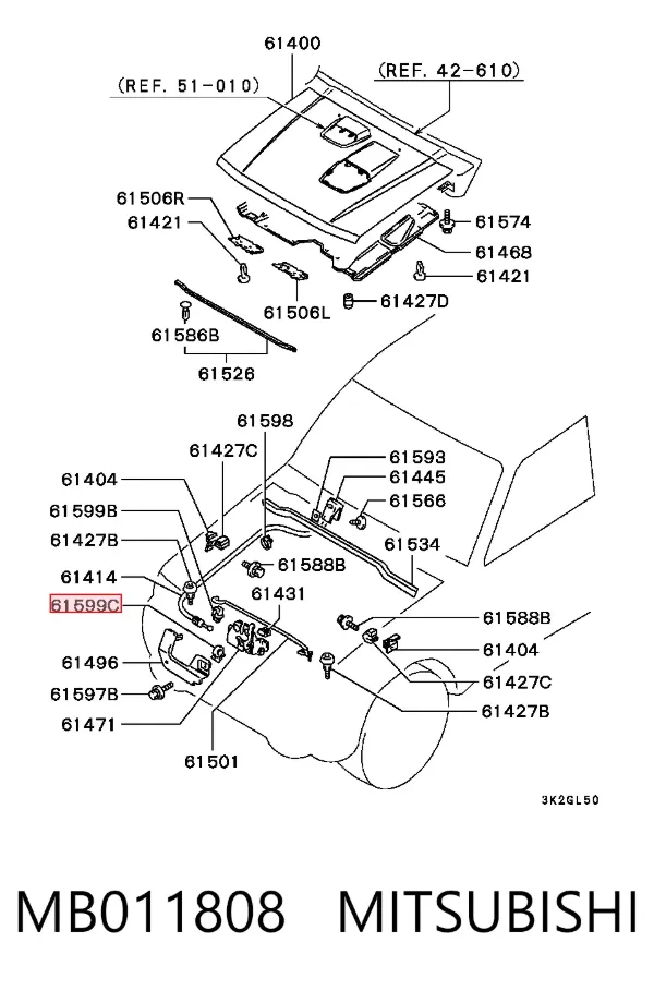  MB011808 Mitsubishi