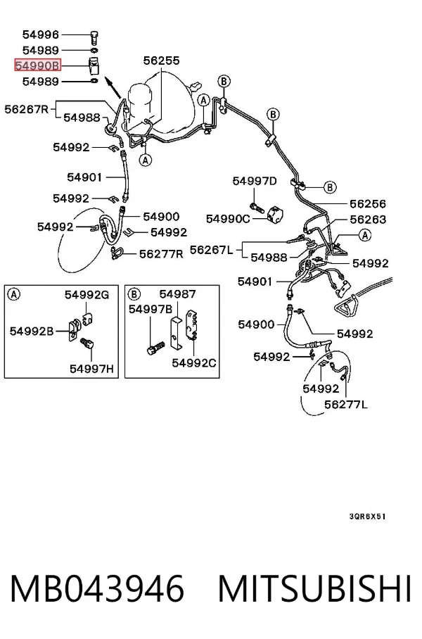 MB043946 Mitsubishi