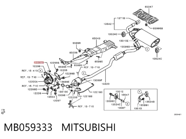  MB059333 Mitsubishi