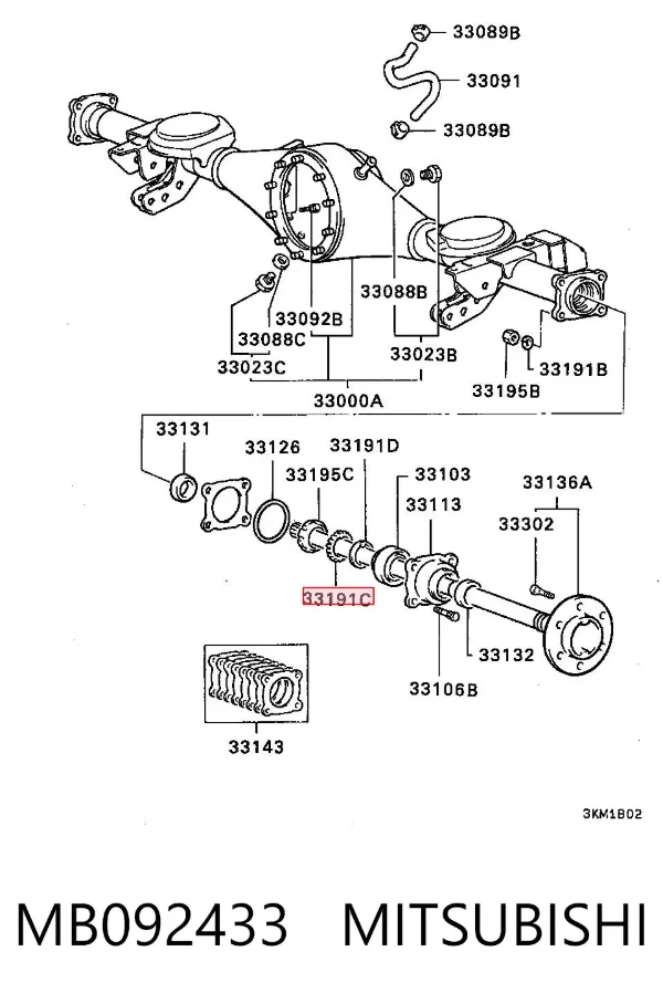  MB092433 Mitsubishi