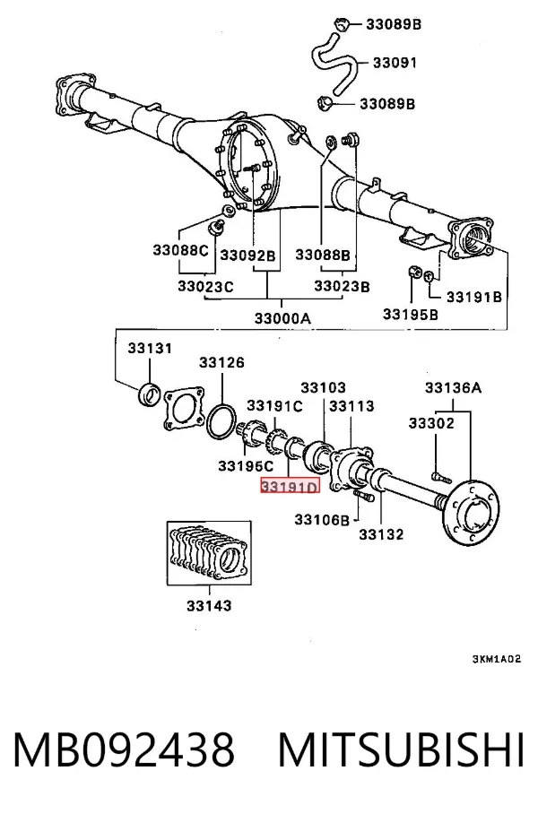  MB092438 Mitsubishi