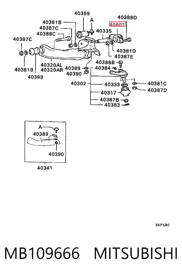  MB109666 Mitsubishi