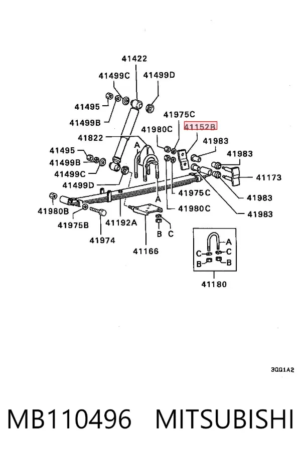  MB110496 Mitsubishi