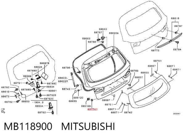  MB118900 Mitsubishi