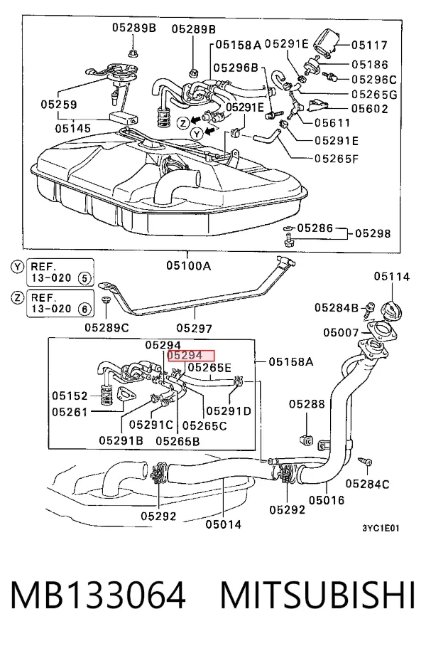 MB133064 Mitsubishi