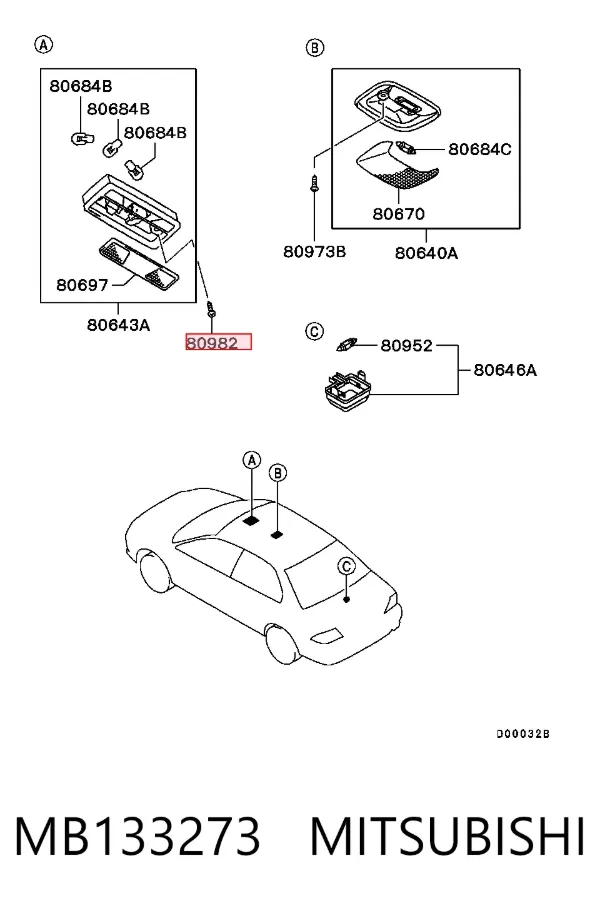  MB133273 Mitsubishi