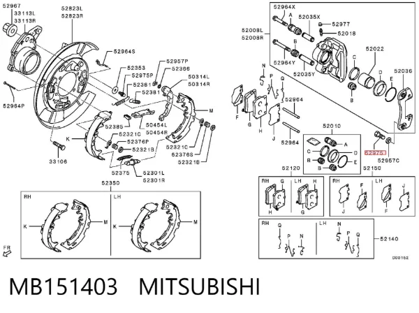  MB151403 Mitsubishi