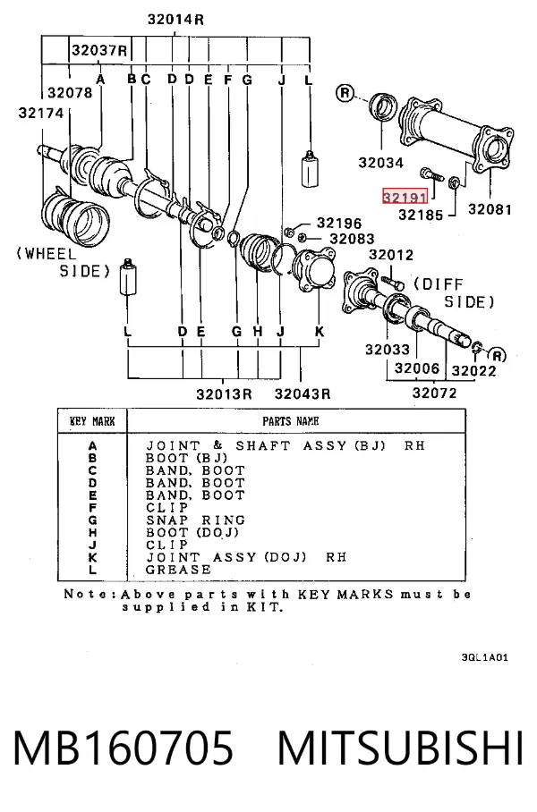  MB160705 Mitsubishi