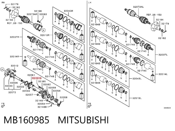  MB160985 Mitsubishi