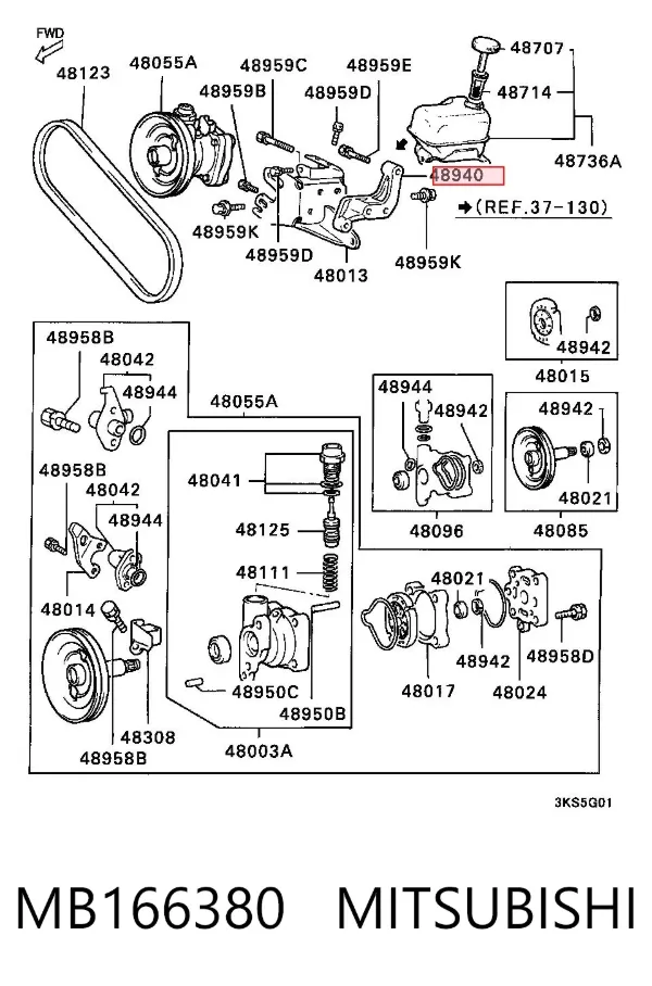  MB166380 Mitsubishi