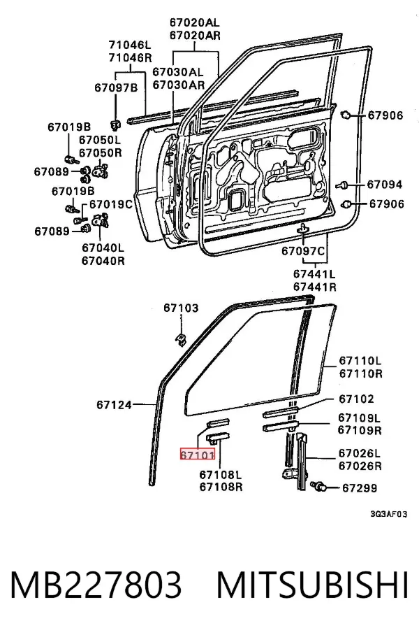  MB227803 Mitsubishi
