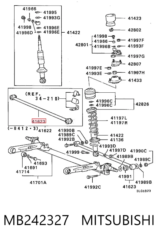  MB242327 Mitsubishi