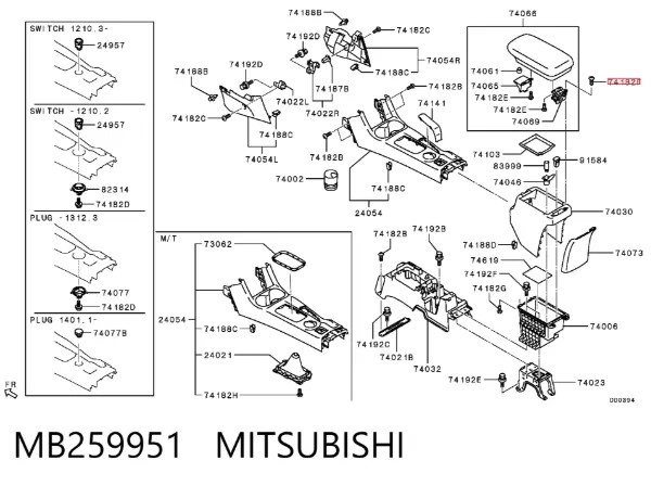  MB259951 Mitsubishi