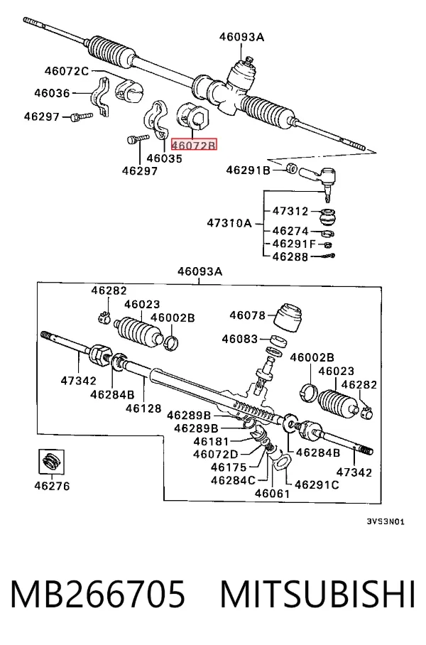  MB266705 Mitsubishi