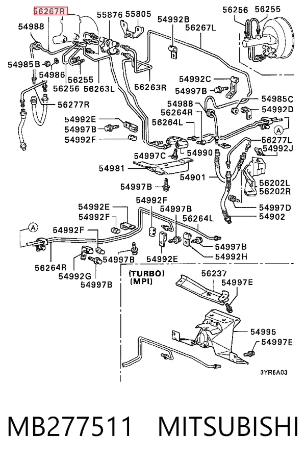  MB277511 Mitsubishi