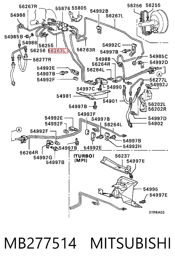  MB277514 Mitsubishi