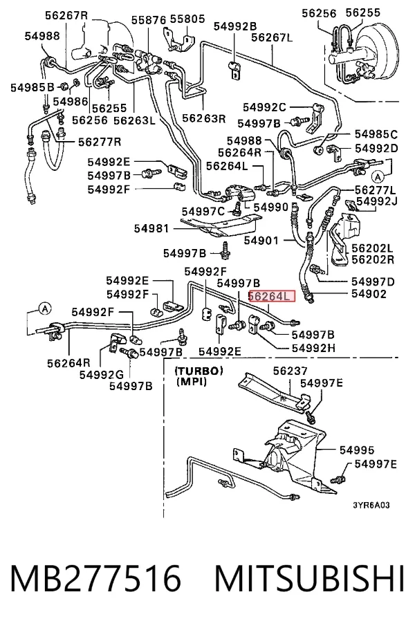  MB277516 Mitsubishi