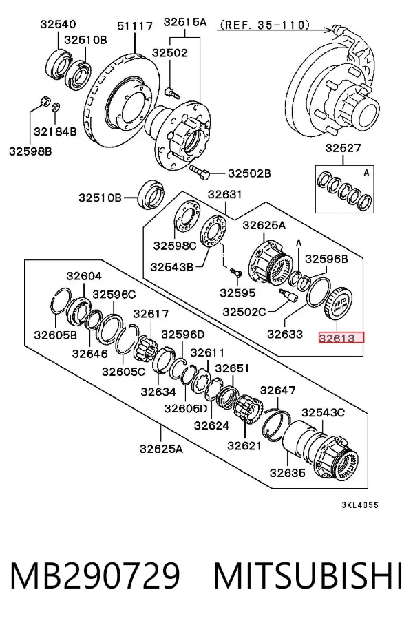 MB290729 Mitsubishi