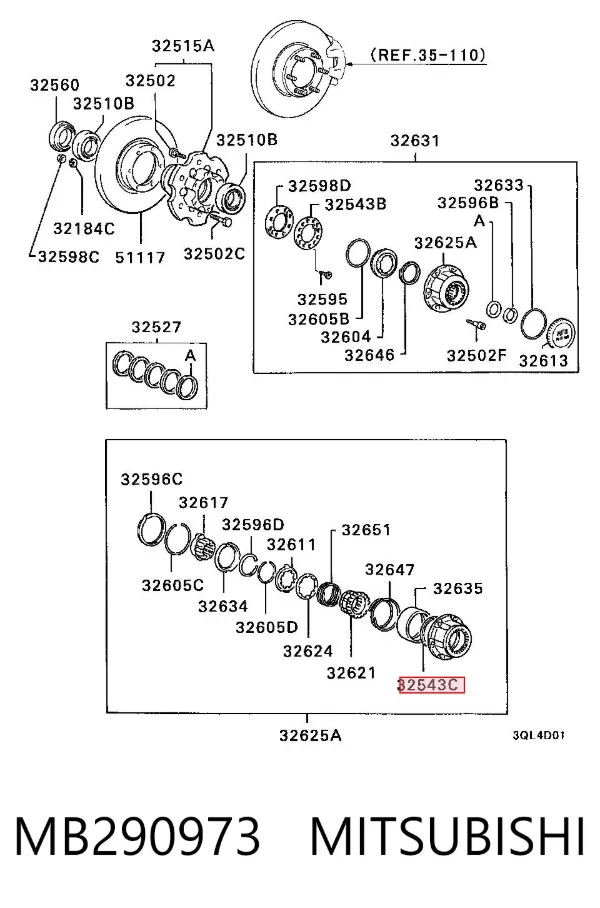  MB290973 Mitsubishi