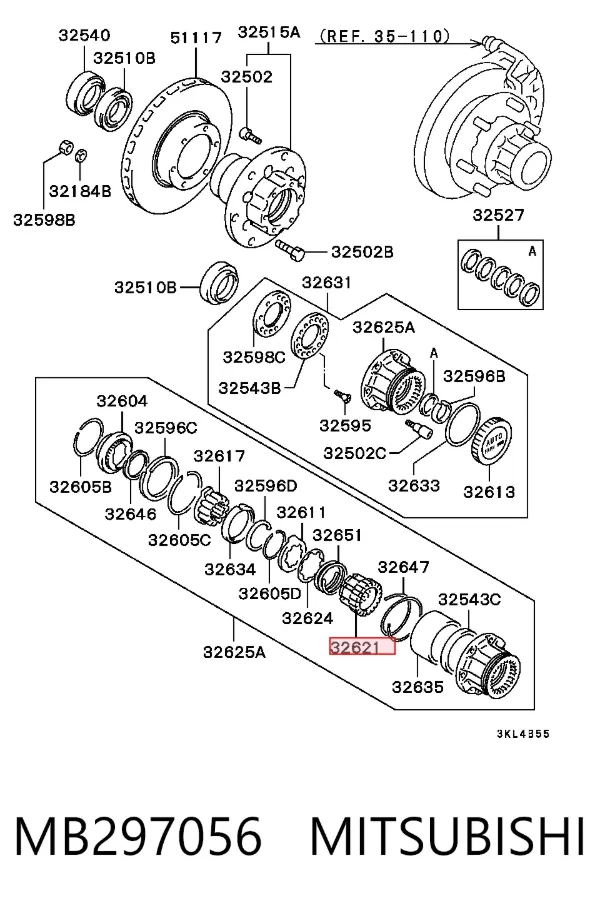  MB297056 Mitsubishi