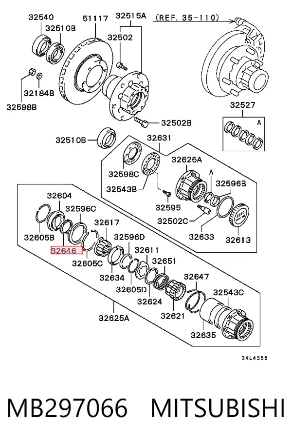  MB297066 Mitsubishi
