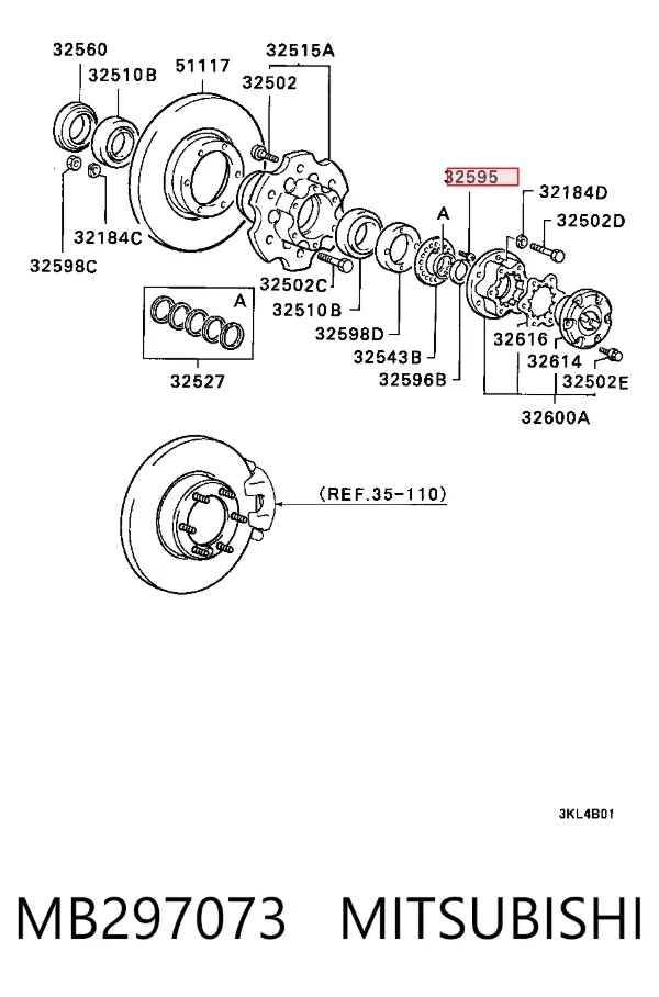  MB297073 Mitsubishi