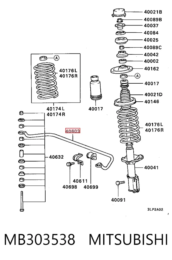  MB303538 Mitsubishi