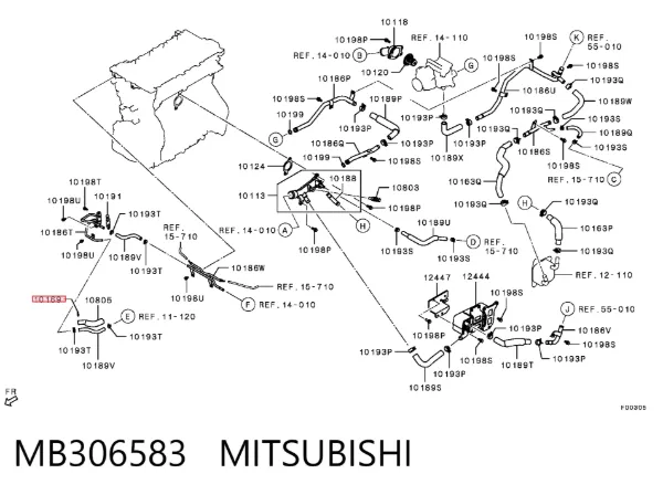  MB306583 Mitsubishi