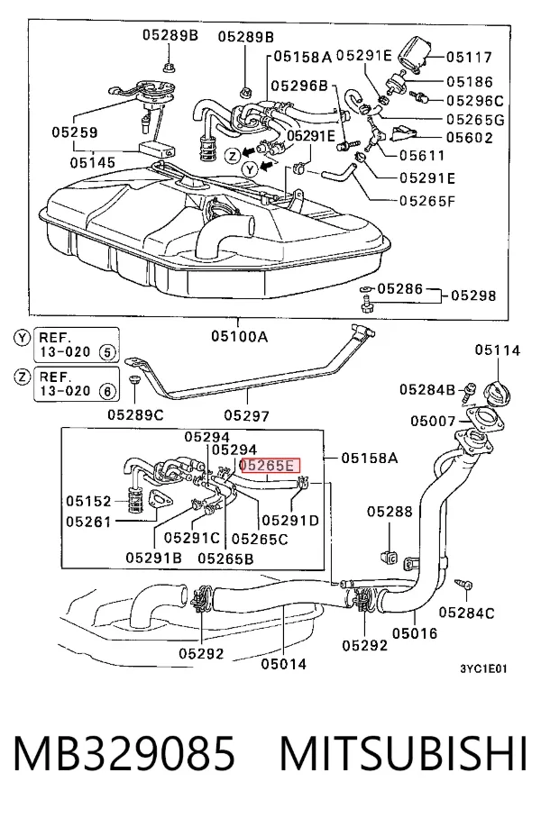  MB329085 Mitsubishi