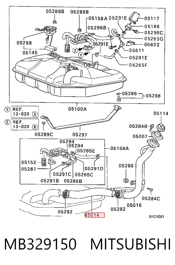  MB329150 Mitsubishi