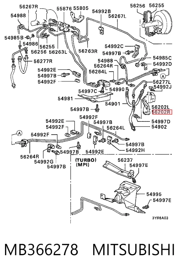  MB366278 Mitsubishi