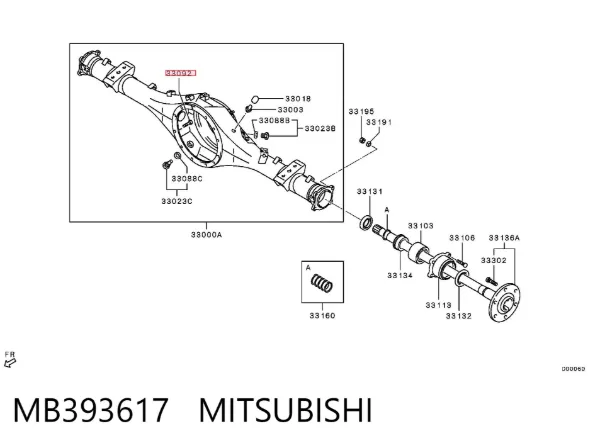  MB393617 Mitsubishi