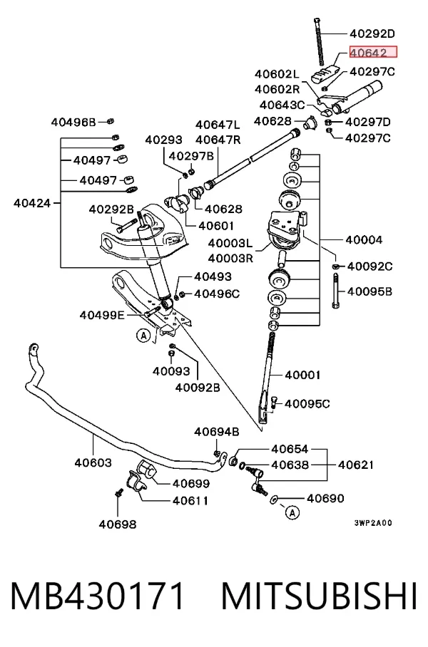  MB430171 Mitsubishi