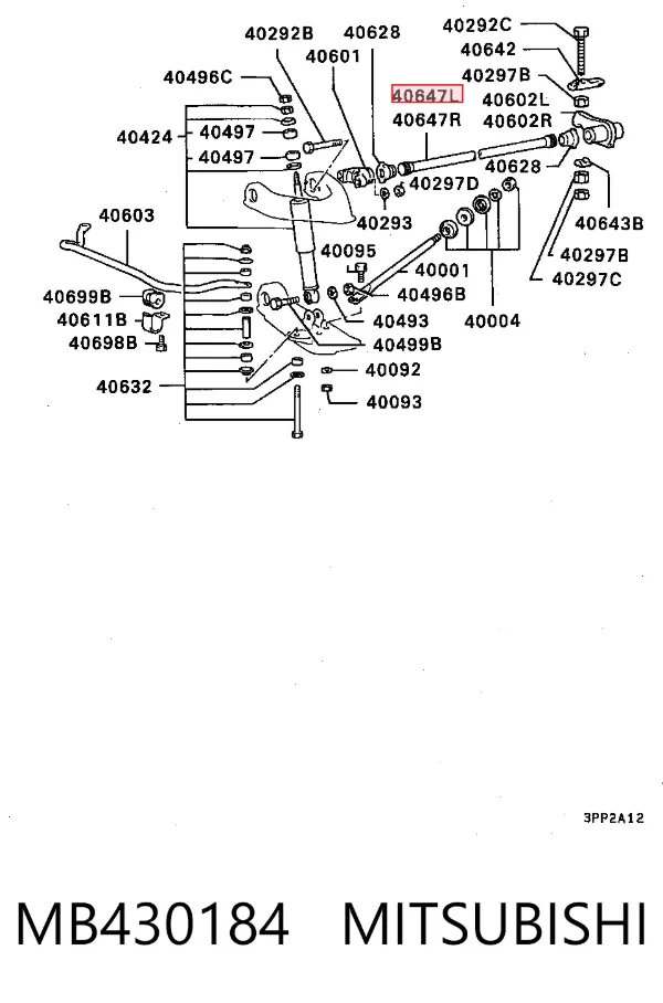  MB430184 Mitsubishi