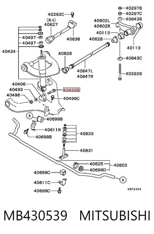  MB430539 Mitsubishi