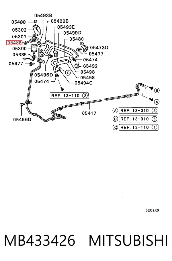  MB433426 Mitsubishi