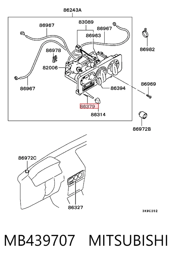  MB439707 Mitsubishi