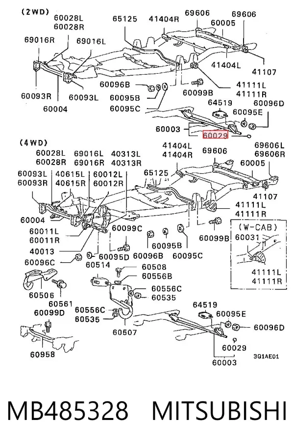  MB485328 Mitsubishi