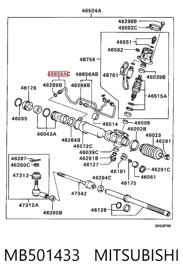  MB501433 Mitsubishi