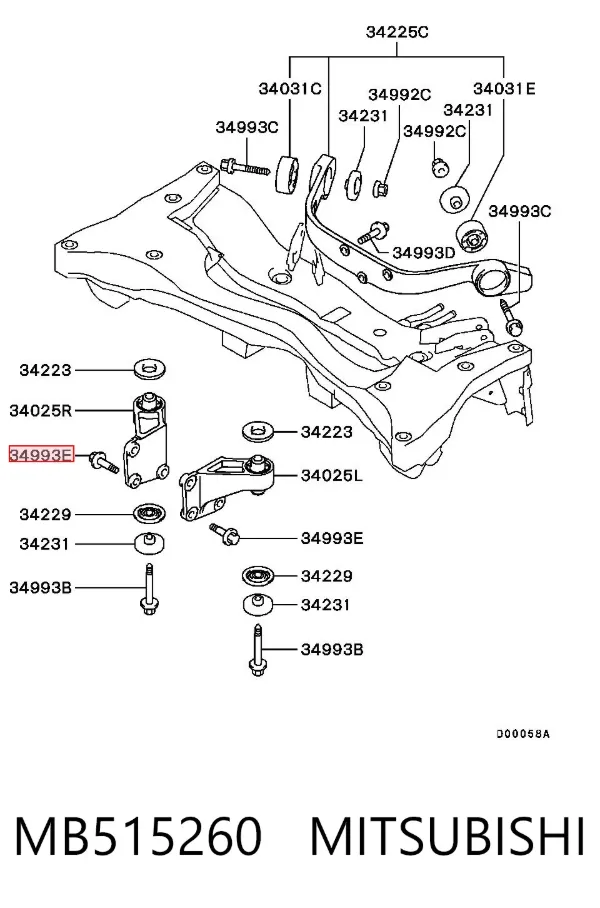  MB515260 Mitsubishi