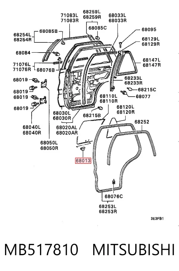  MB517810 Mitsubishi