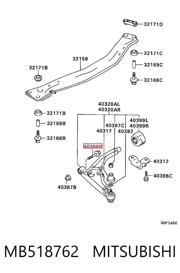  MB518762 Mitsubishi