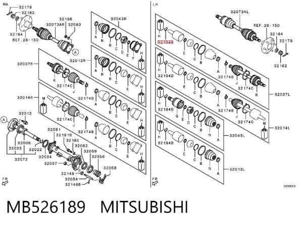  MB526189 Mitsubishi