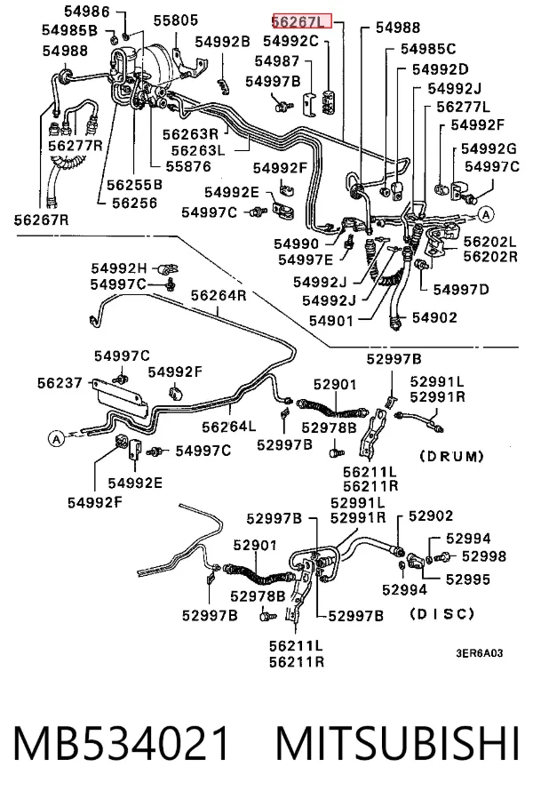  MB534021 Mitsubishi