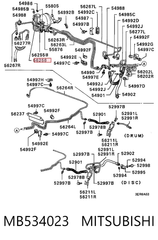  MB534023 Mitsubishi