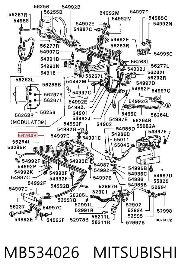  MB534026 Mitsubishi