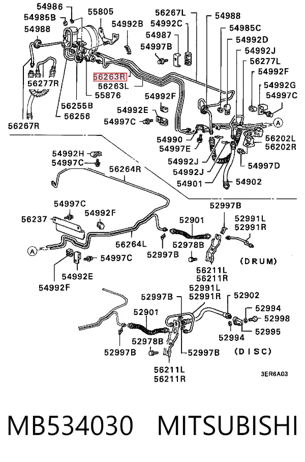  MB534030 Mitsubishi