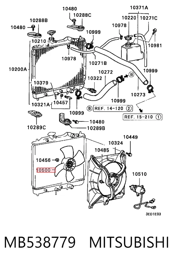  MB538779 Mitsubishi